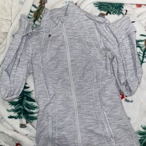 like new lululemon bbl jacket gray